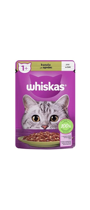 WHİSKAS POUCH KUZU ETLİ 85 GR